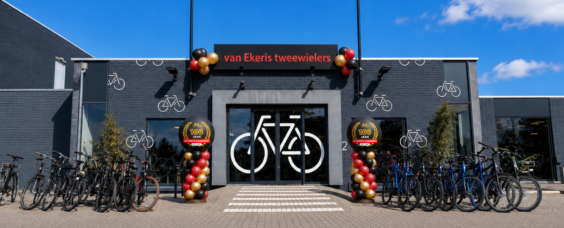 van Ekeris tweewielers 100 jaar pand